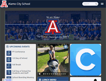 Tablet Screenshot of alamoschool.org